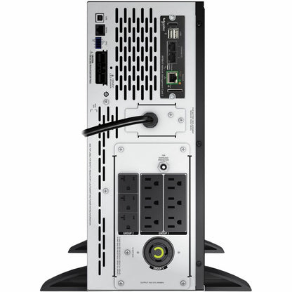 Alternate-Image1 Image for APC Smart-UPS X, Line Interactive, 2000VA, Rack/tower convertible 4U, 100V-127V, 6x 5-15R+3x 5-20R+1x L5-20R NEMA, NMC, Extended runtime, Short depth