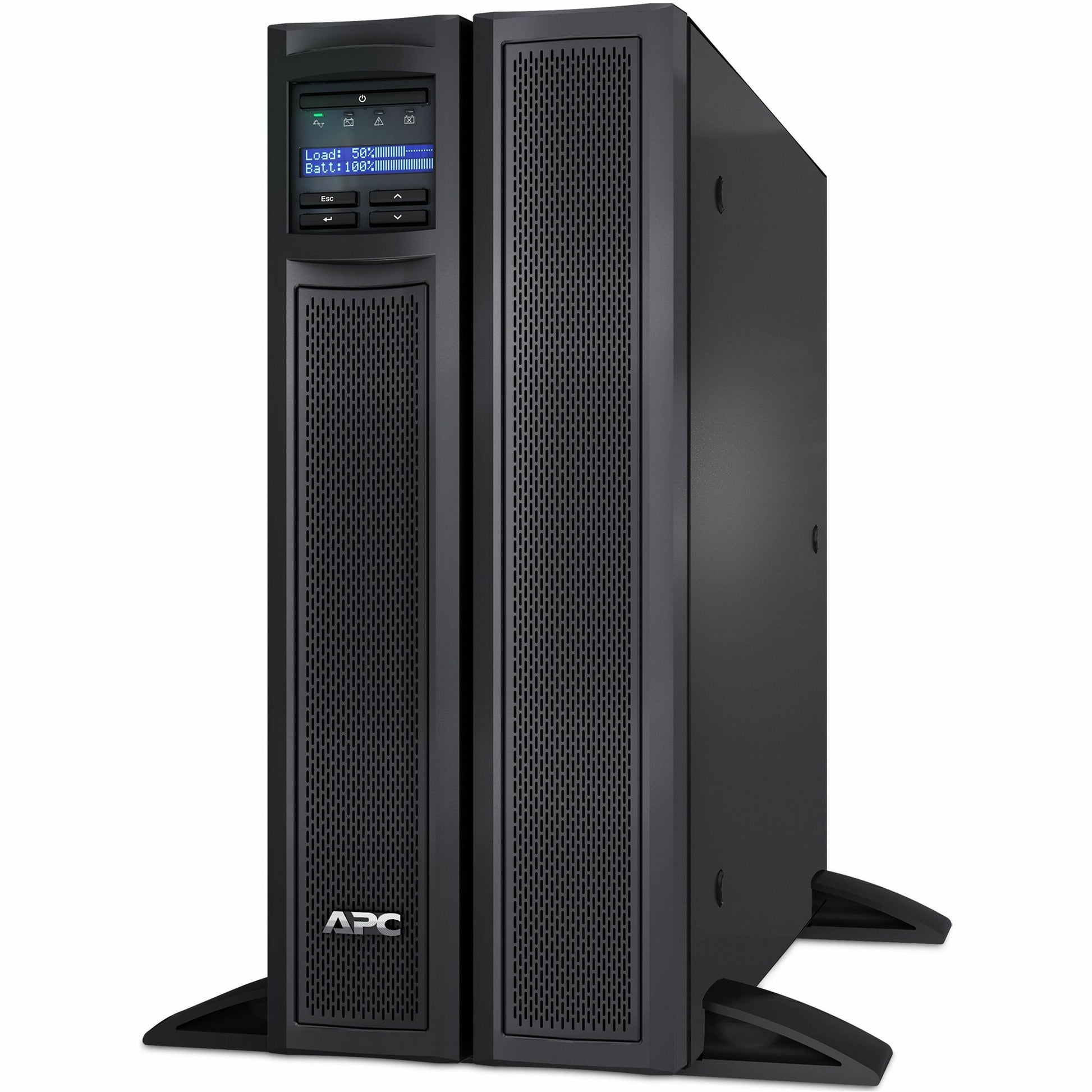 Main Image for APC Smart-UPS X, Line Interactive, 2000VA, Rack/tower convertible 4U, 100V-127V, 6x 5-15R+3x 5-20R+1x L5-20R NEMA, NMC, Extended runtime, Short depth