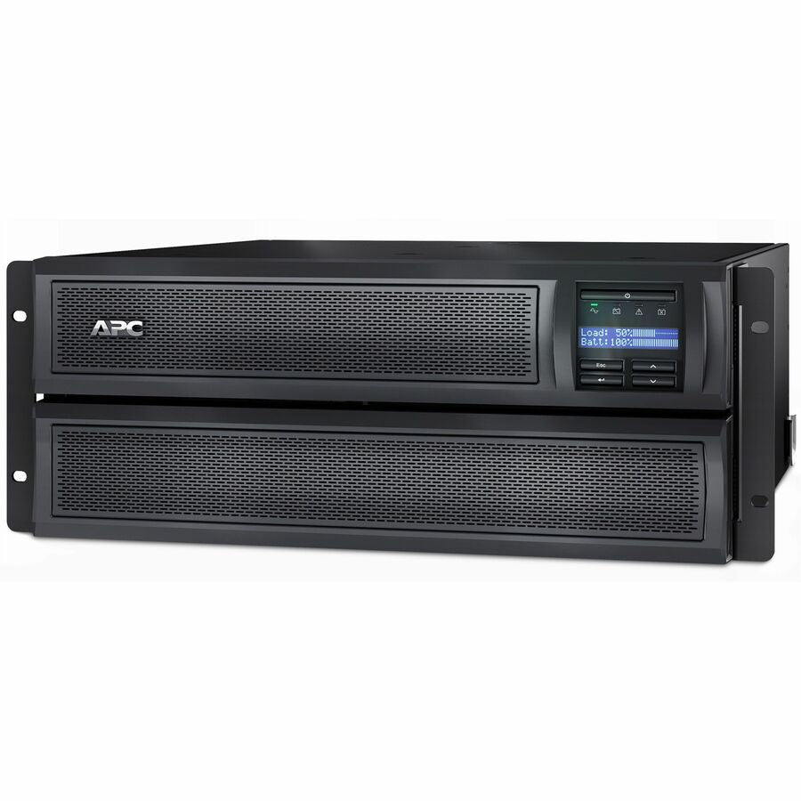 Alternate-Image4 Image for APC Smart-UPS X, Line Interactive, 3kVA, Rack/tower convertible 4U, 100V-127V, 6x 5-15R+3x 5-20R+1x L5-30R NEMA,SmartSlot,Extended runtime,Short depth