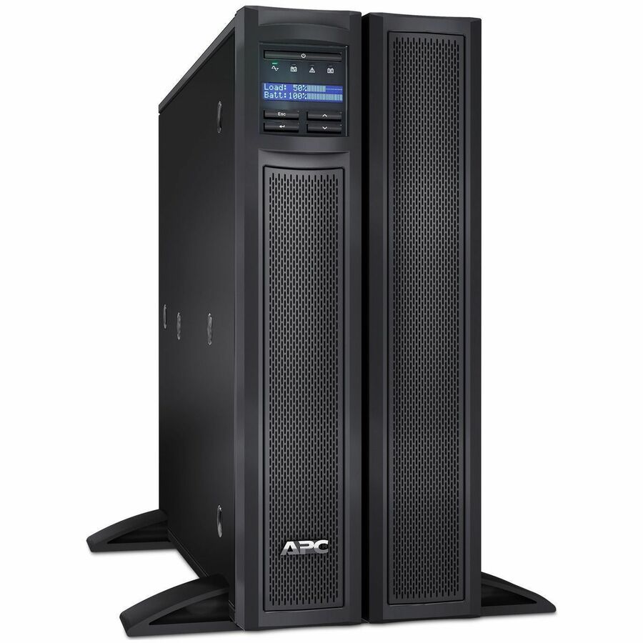 Top Image for APC Smart-UPS X, Line Interactive, 3kVA, Rack/tower convertible 4U, 100V-127V, 6x 5-15R+3x 5-20R+1x L5-30R NEMA, NMC, Extended runtime, Short depth