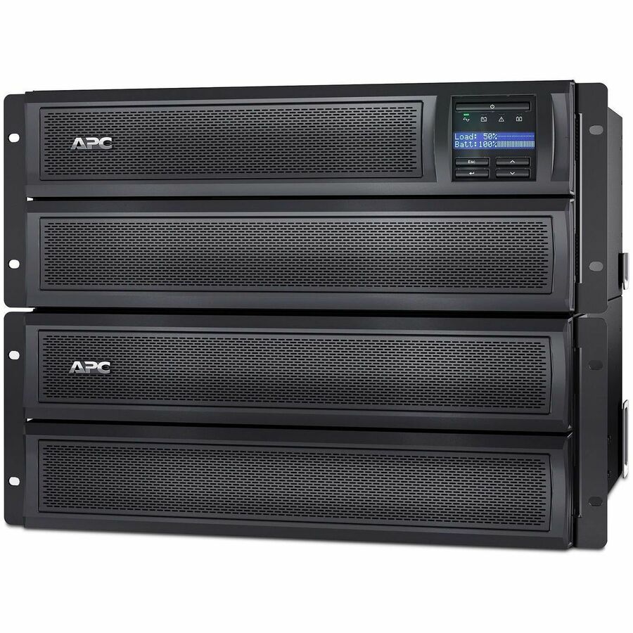 Alternate-Image1 Image for APC Smart-UPS X, Line Interactive, 3kVA, Rack/tower convertible 4U, 100V-127V, 6x 5-15R+3x 5-20R+1x L5-30R NEMA, NMC, Extended runtime, Short depth