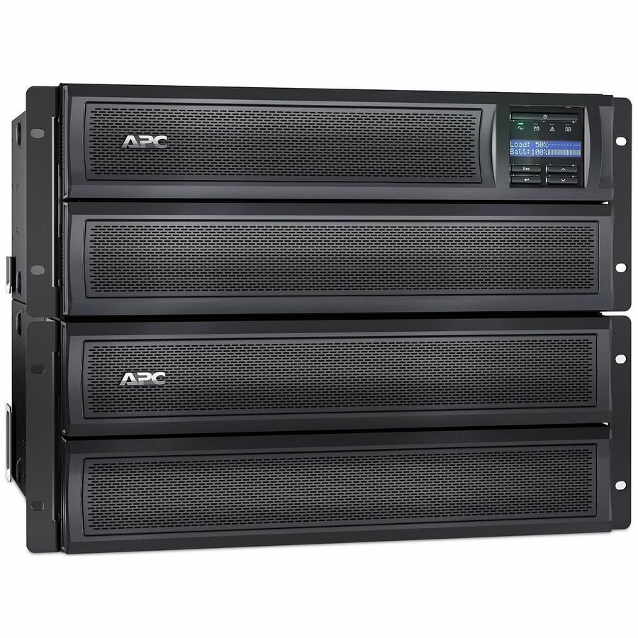 Alternate-Image2 Image for APC Smart-UPS X, Line Interactive, 3kVA, Rack/tower convertible 4U, 100V-127V, 6x 5-15R+3x 5-20R+1x L5-30R NEMA, NMC, Extended runtime, Short depth