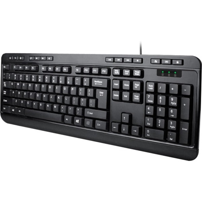 Main Image for Adesso Spill-Resistant Multimedia Desktop Keyboard (USB)