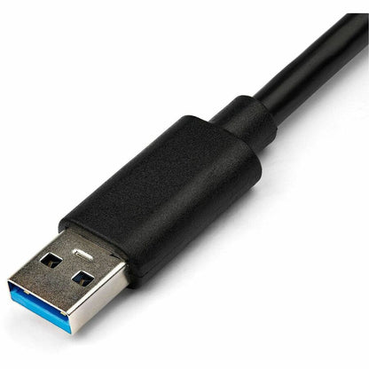 Alternate-Image5 Image for StarTech.com USB 3.0 to Gigabit Ethernet Adapter NIC w/ USB Port - Black