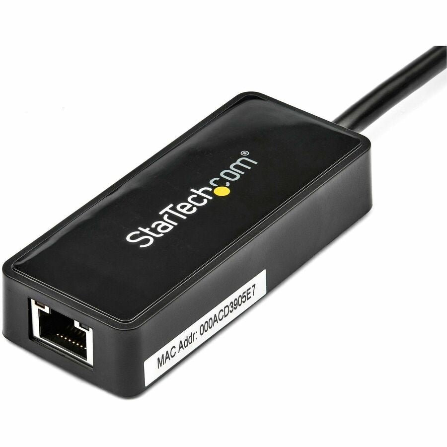 Alternate-Image4 Image for StarTech.com USB 3.0 to Gigabit Ethernet Adapter NIC w/ USB Port - Black