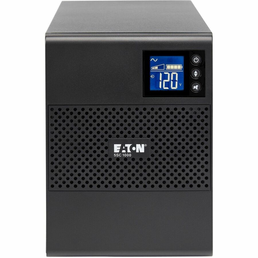 Front Image for Eaton 5SC UPS 1000 VA 700 Watt 120V Line-Interactive Battery Backup Tower USB