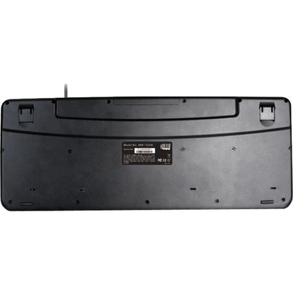 Rear Image for Adesso AKB-132 Multimedia Desktop Keyboard
