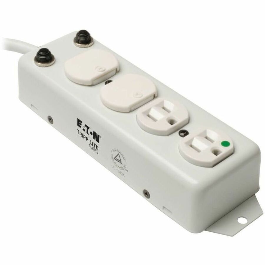 Alternate-Image1 Image for Eaton Tripp Lite Series Safe-IT Hospital-Grade Outlet Covers for Wall Receptacles, Power Strips and Surge Protectors, Set of 4