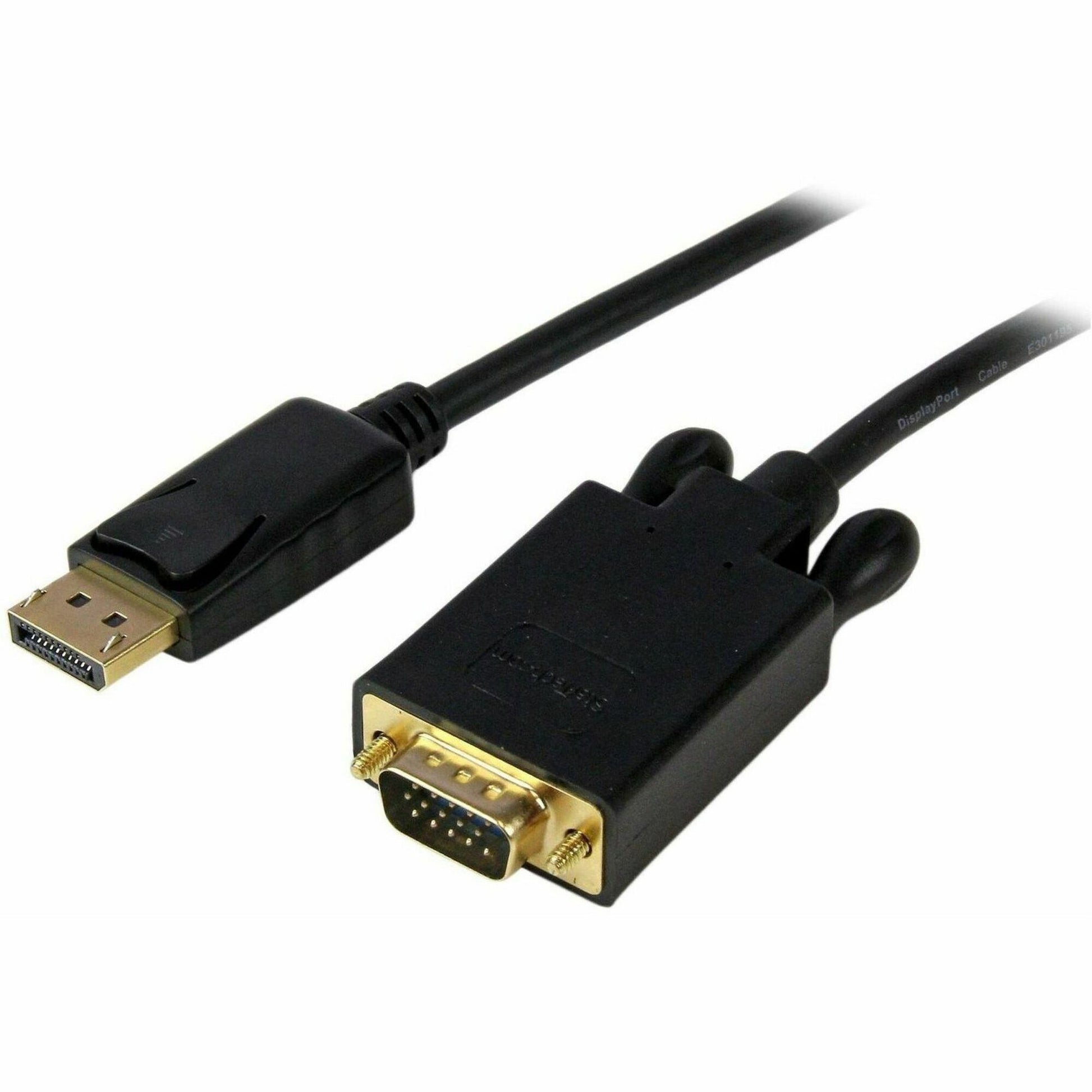 Main Image for StarTech.com 6ft (1.8m) DisplayPort to VGA Cable, Active DisplayPort to VGA Adapter Cable, 1080p Video, DP to VGA Monitor Converter Cable