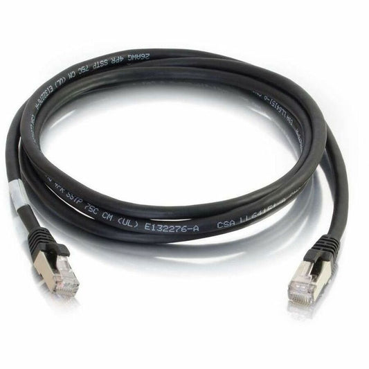 Main Image for C2G-6ft Cat6a Snagless Shielded (STP) Network Patch Cable - Black