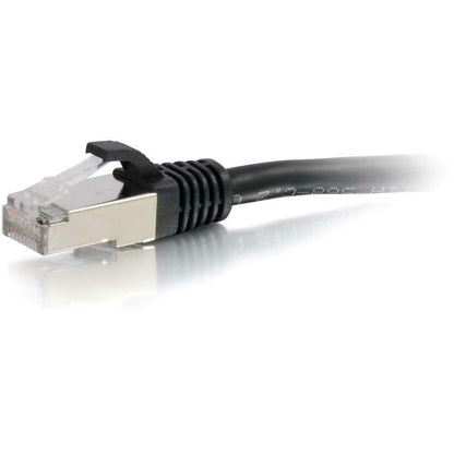Left Image for C2G-4ft Cat6 Snagless Shielded (STP) Network Patch Cable - Black