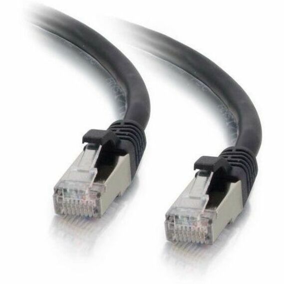 Alternate-Image5 Image for C2G 7ft Cat6 Ethernet Cable - Snagless Shielded (STP) - Black