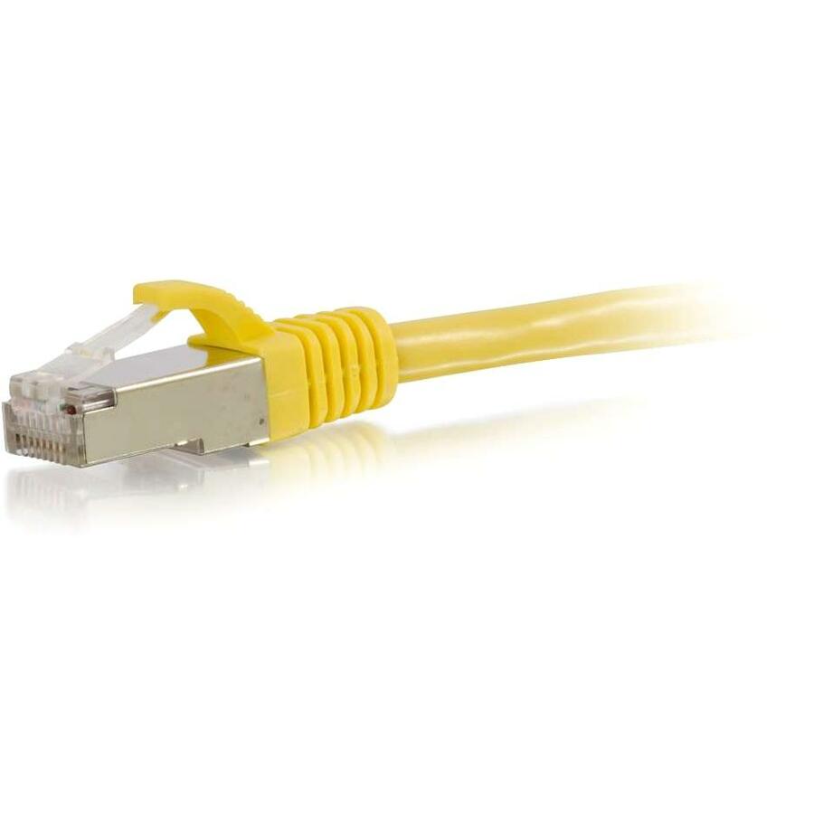 Main Image for C2G 10ft Cat6 Snagless Shielded (STP) Network Patch Cable - Yellow