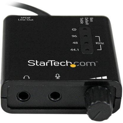 Alternate-Image2 Image for StarTech USB Stereo Audio Adapter External Sound Card with SPDIF Digital Audio