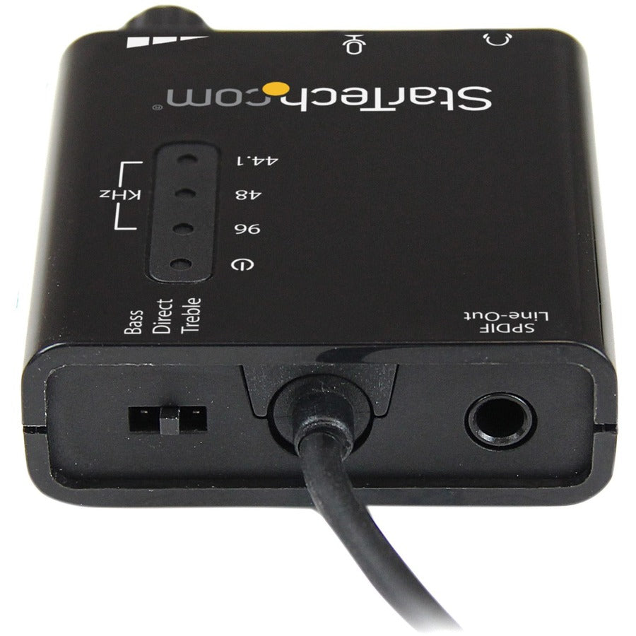 Alternate-Image3 Image for StarTech USB Stereo Audio Adapter External Sound Card with SPDIF Digital Audio