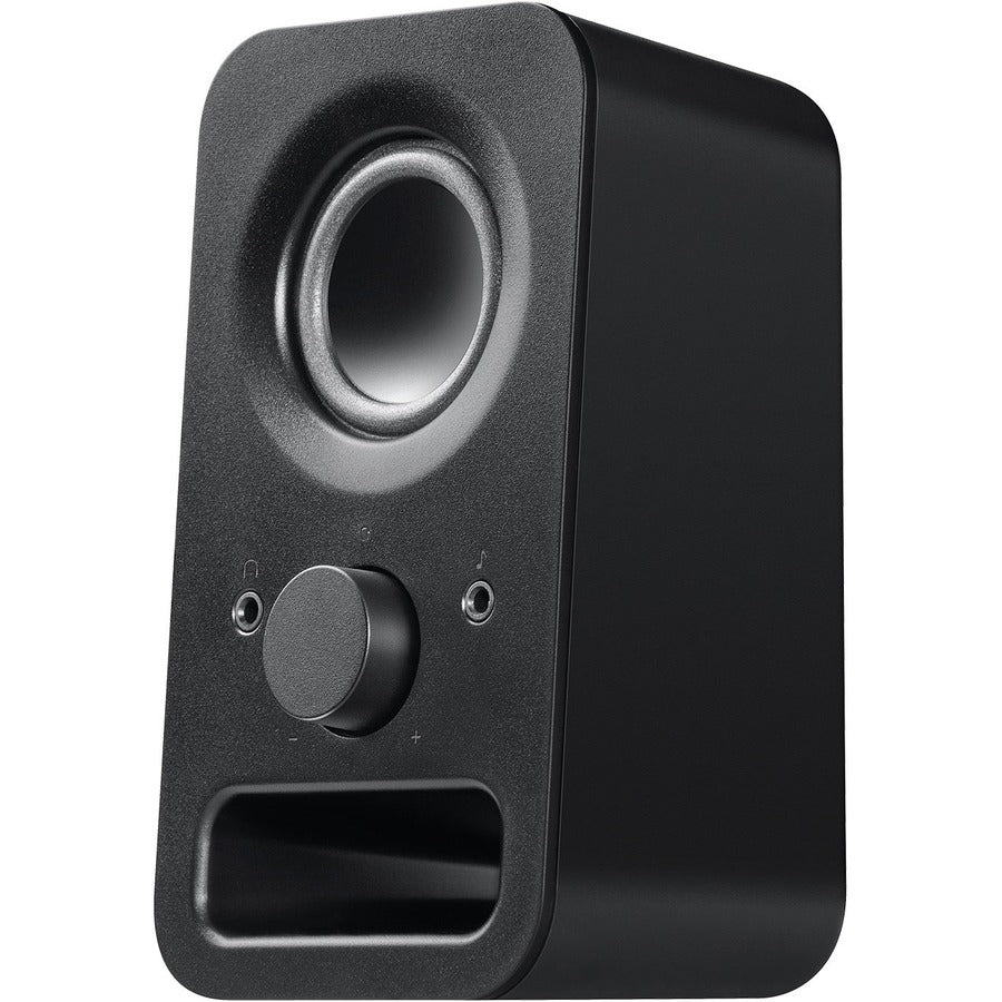 Alternate-Image1 Image for Logitech Multimedia Speakers Z150 with Clear Stereo Sound (Midnight Black, 3W RMS)