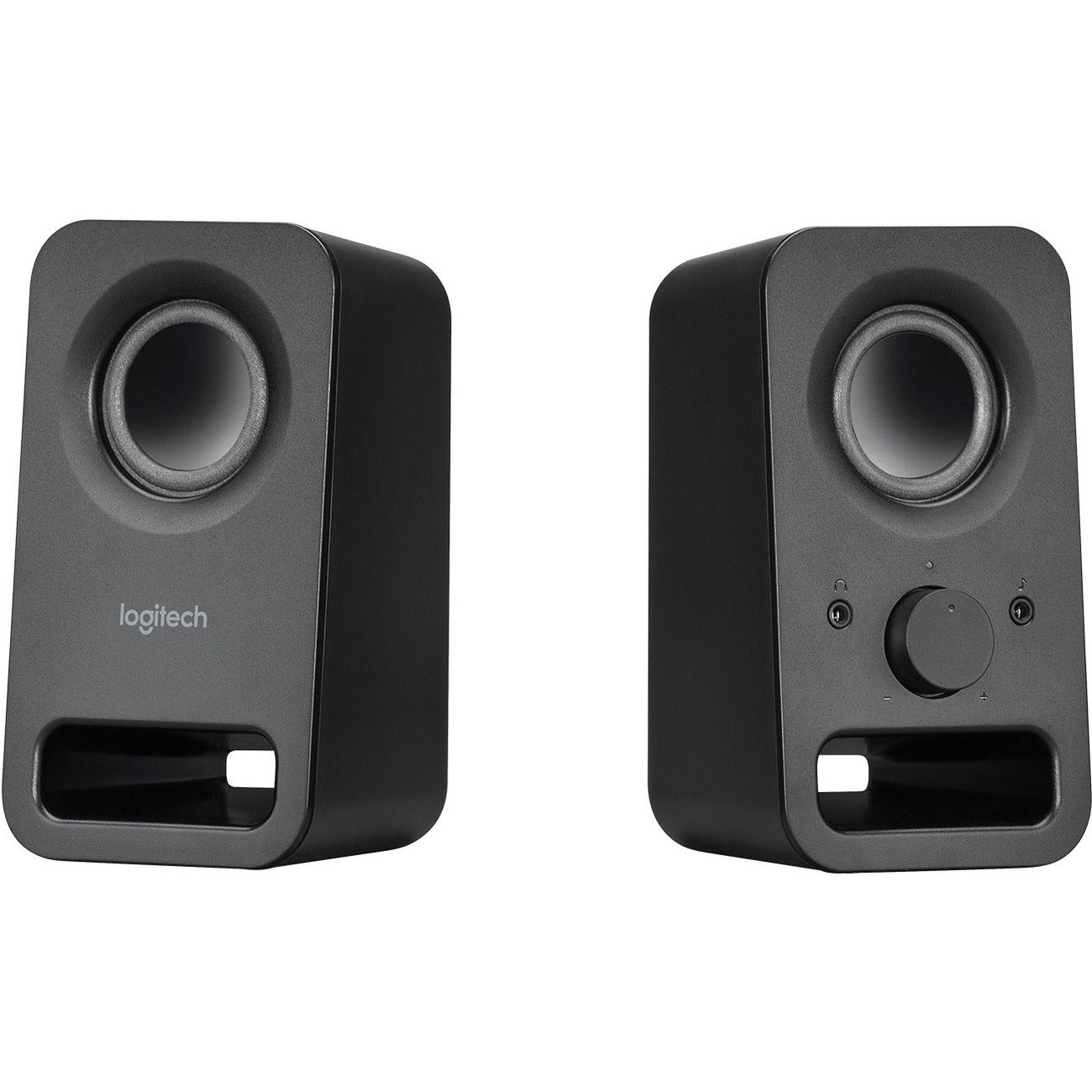 Main Image for Logitech Multimedia Speakers Z150 with Clear Stereo Sound (Midnight Black, 3W RMS)