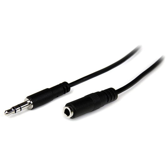 Main Image for StarTech.com 2m Slim 3.5mm Stereo Extension Audio Cable - M/F