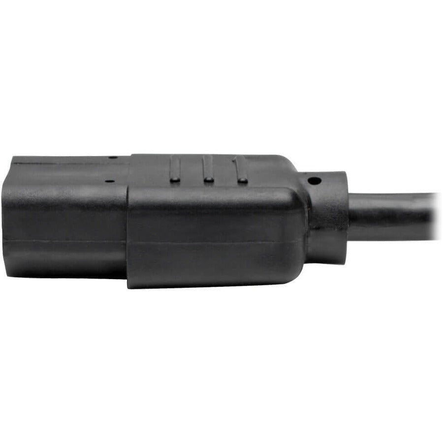 Alternate-Image4 Image for Eaton Tripp Lite Series Desktop Computer AC Power Cable, NEMA 5-15P to C13 - 13A, 125V, 16 AWG, 2 ft. (0.61 m), Black