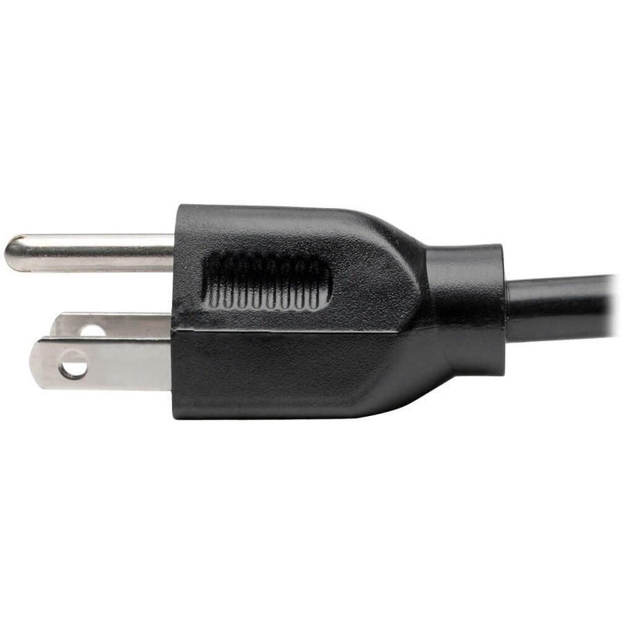 Alternate-Image6 Image for Eaton Tripp Lite Series Desktop Computer AC Power Cable, NEMA 5-15P to C13 - 13A, 125V, 16 AWG, 2 ft. (0.61 m), Black