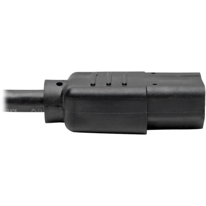 Alternate-Image3 Image for Eaton Tripp Lite Series Desktop Computer AC Power Cable, NEMA 5-15P to C13 - 13A, 125V, 16 AWG, 2 ft. (0.61 m), Black