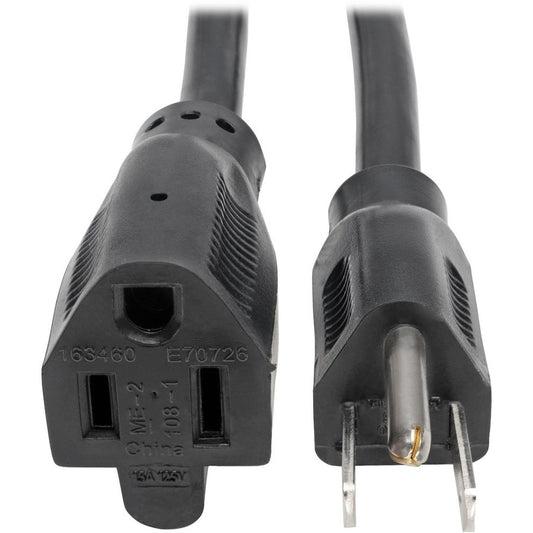 Main Image for Tripp Lite by Eaton Power Extension Cord NEMA 5-15P to NEMA 5-15R - Heavy-Duty 15A 120V 14 AWG 10 ft. (3.05 m) Black