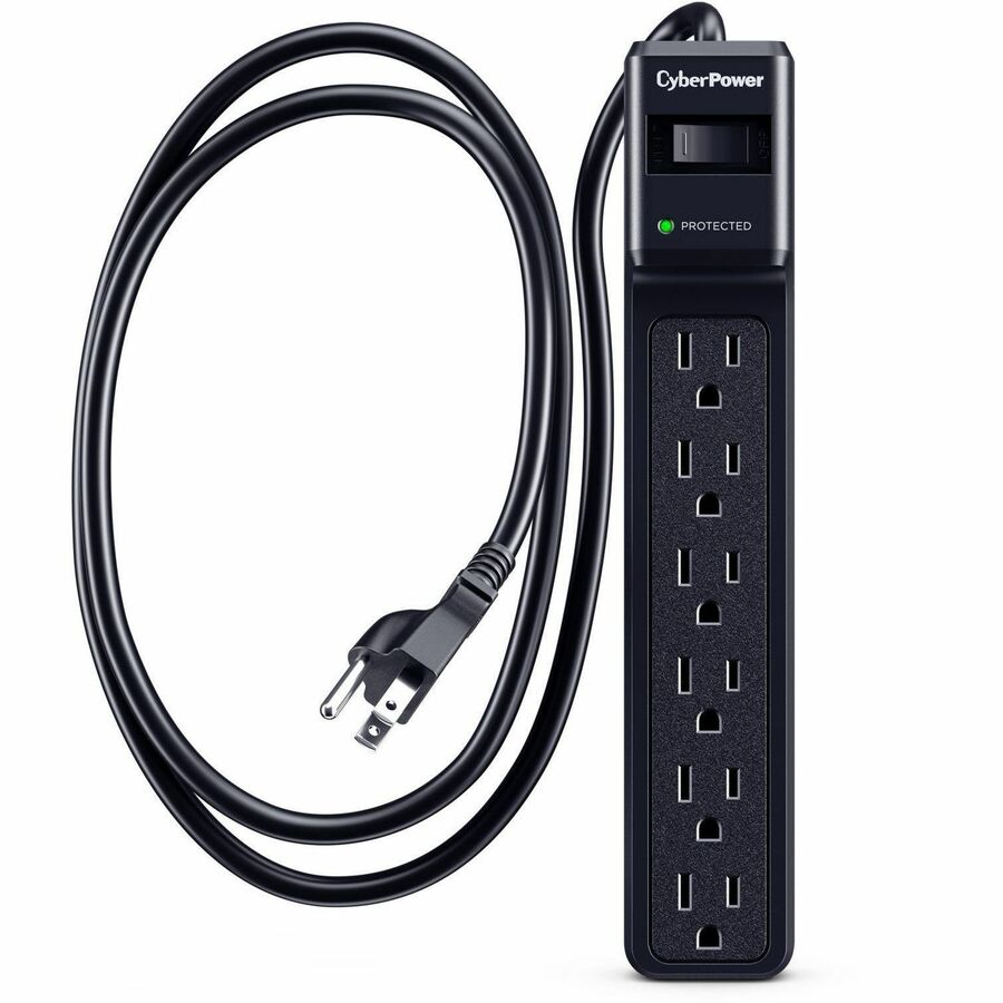 Alternate-Image10 Image for CyberPower CSB606 Essential 6 - Outlet Surge with 900 J