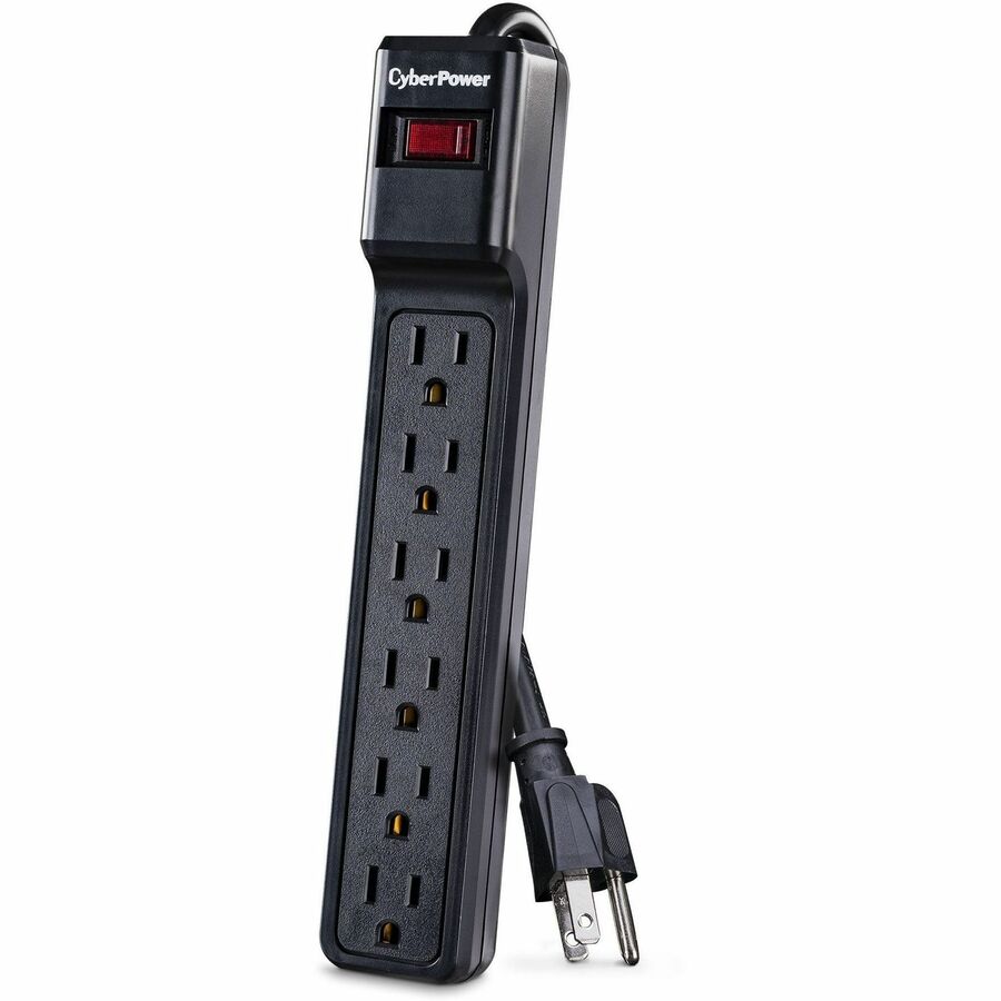 Alternate-Image4 Image for CyberPower CSB6012 Essential 6 - Outlet Surge with 1200 J