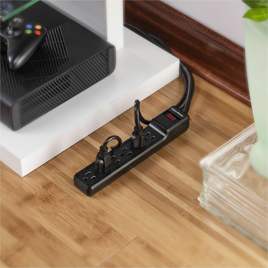 Alternate-Image6 Image for CyberPower CSB6012 Essential 6 - Outlet Surge with 1200 J