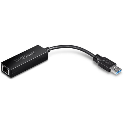 Alternate-Image3 Image for TRENDnet USB 3.0 To Gigabit Ethernet Adapter, Full Duplex 2Gbps Ethernet Speeds, Up To 1Gbps, USB-A, Windows & Mac Compatibility, USB Powered, Simple Setup, Black, TU3-ETG