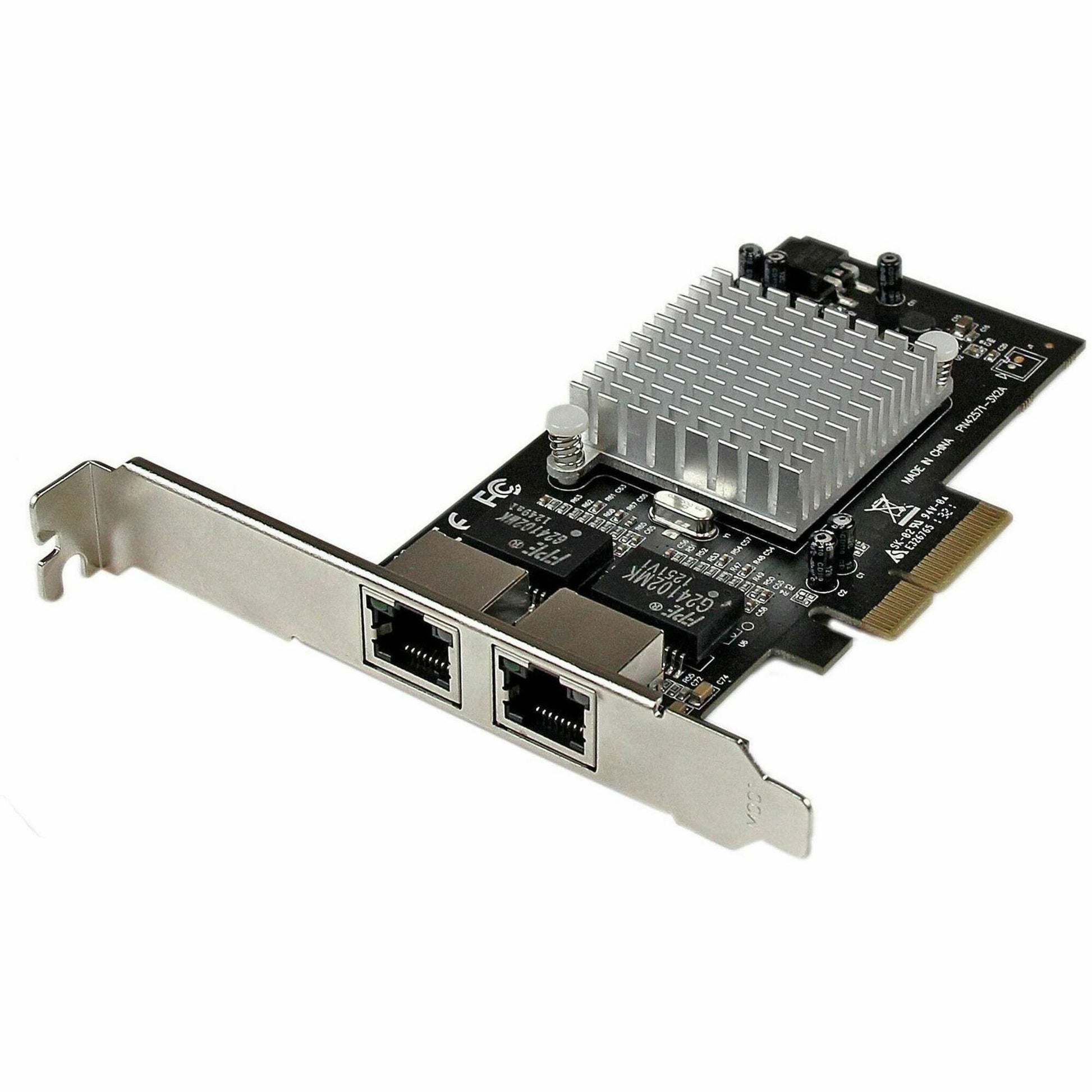 Main Image for StarTech.com Dual Port PCI Express (PCIe x4) Gigabit Ethernet Server Adapter Network Card - Intel i350 NIC