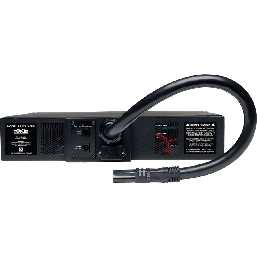 Rear Image for Tripp Lite by Eaton External 72V 2U Rack/Tower Battery Pack for Select UPS Systems (BP72V18-2US)