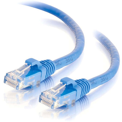 Alternate-Image1 Image for C2G 6in Cat6 Ethernet Cable - Snagless Unshielded (UTP) - Blue
