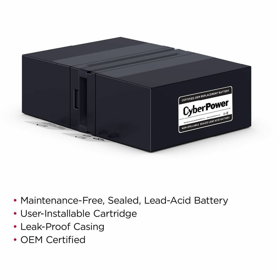 Alternate-Image1 Image for CyberPower RB1280X2B Replacement Battery Cartridge