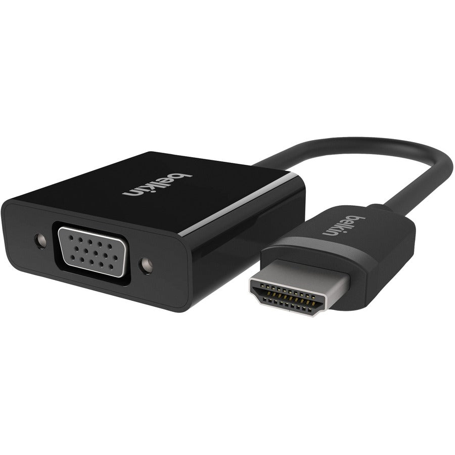 Alternate-Image5 Image for Belkin HDMI to VGA with Audio Adapter Cable for portable devices - 3.5mm Audio Adapter, M/F, 1080p
