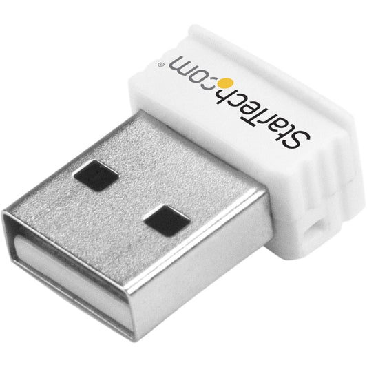 Main Image for StarTech.com USB 150Mbps Mini Wireless N Network Adapter - 802.11n/g 1T1R USB WiFi Adapter - White