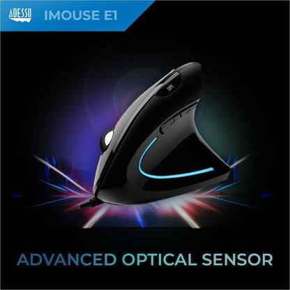 Alternate-Image4 Image for Adesso iMouse E1 Vertical Ergonomic Illuminated Mouse