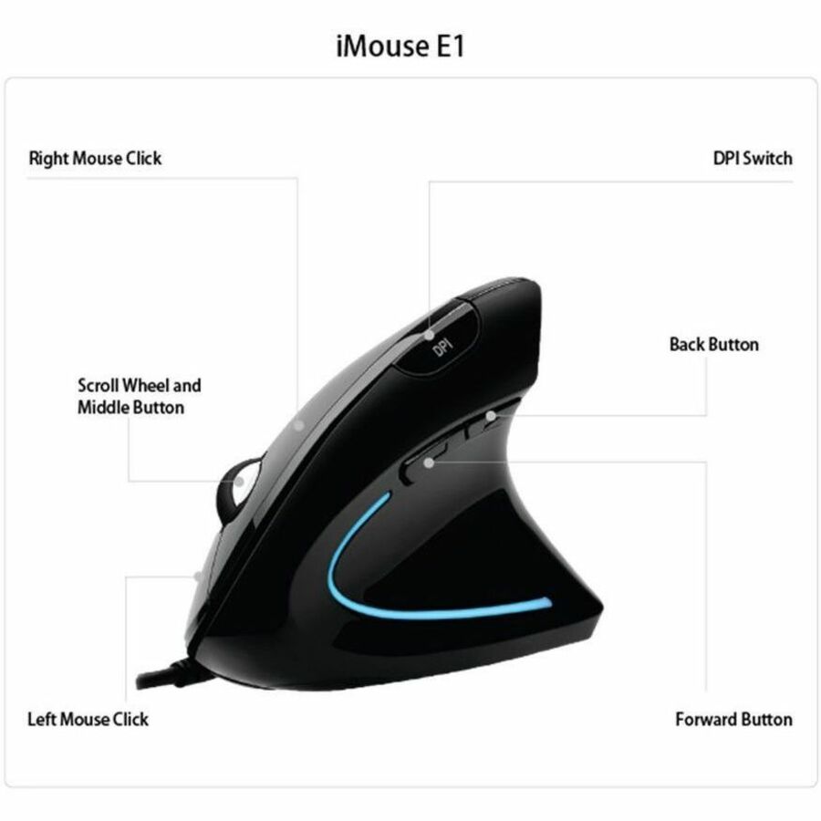 Alternate-Image7 Image for Adesso iMouse E1 Vertical Ergonomic Illuminated Mouse