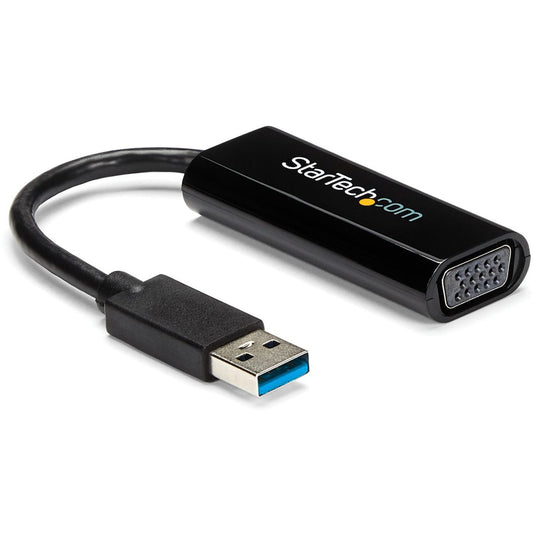 Main Image for StarTech.com USB 3.0 to VGA Adapter, USB to VGA Monitor Converter for Windows, Slim (no support for macOS/ChromeOS/Linux) - TAA