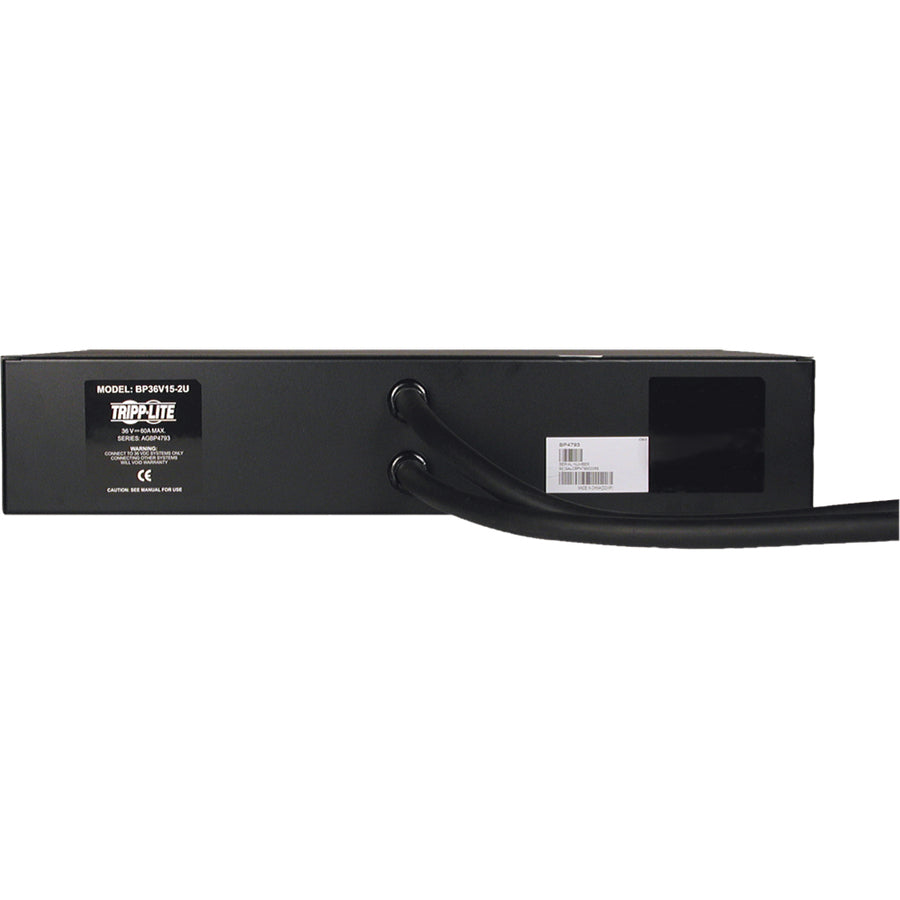 Rear Image for Tripp Lite by Eaton External 36V 2U Rack/Tower Battery Pack for Select UPS Systems (BP36V15-2U)