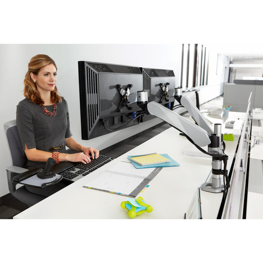 Life-Style Image for 3M Mounting Arm for Flat Panel Display - Silver