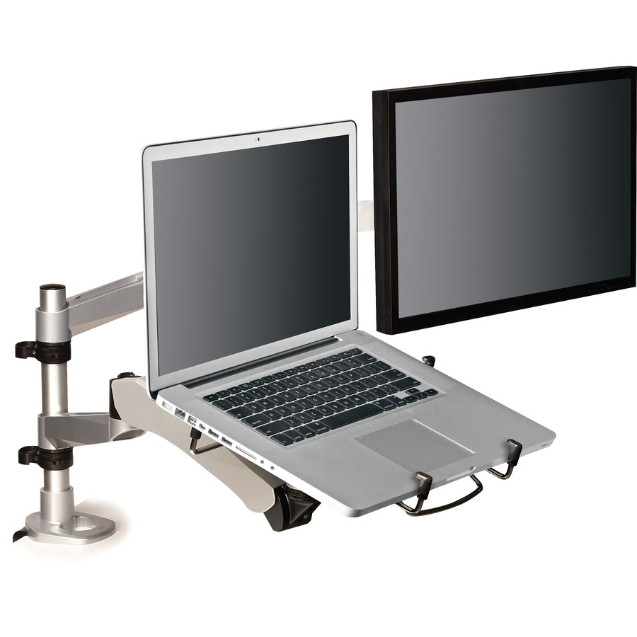 Alternate-Image3 Image for 3M Mounting Arm for Flat Panel Display - Silver