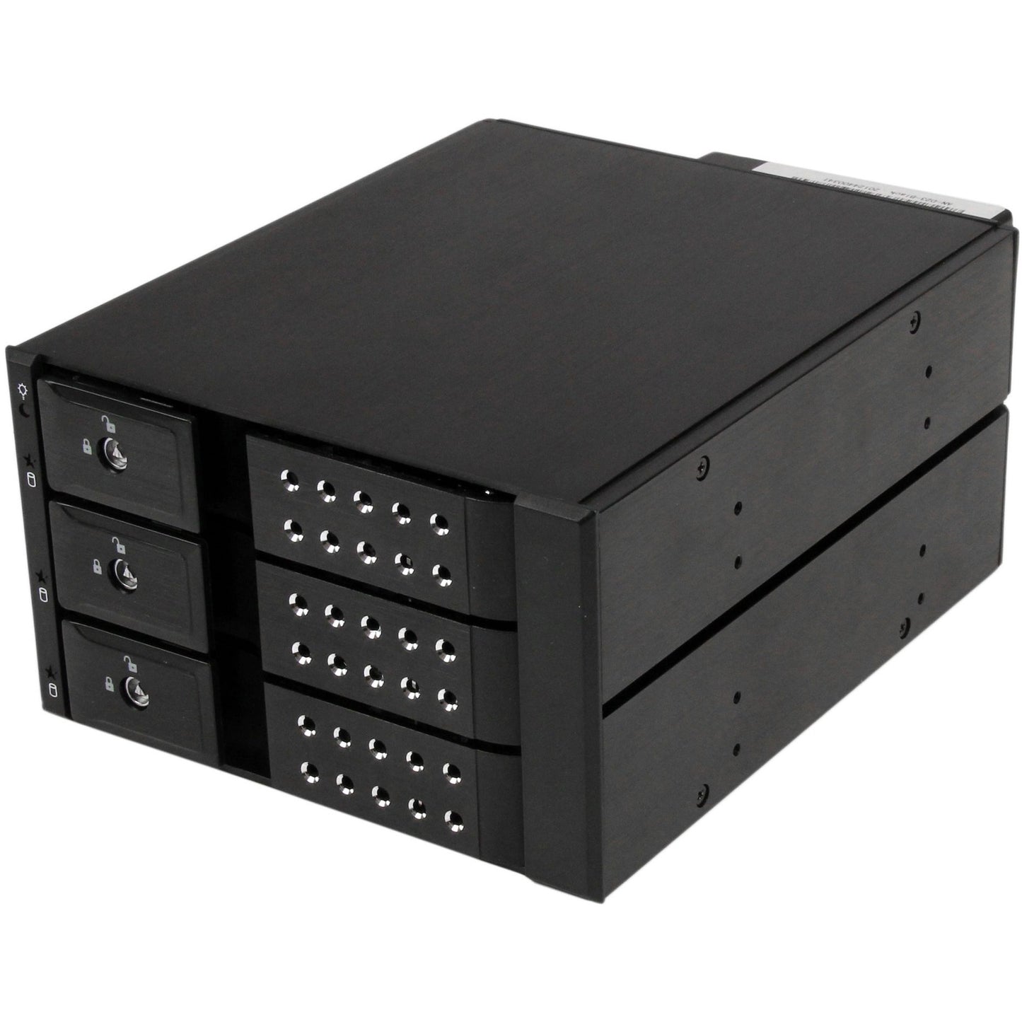 Main Image for StarTech.com 3 Bay Aluminum Trayless Hot Swap Mobile Rack Backplane for 3.5in SAS II/SATA III - 6 Gbps HDD
