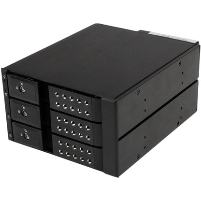 Main Image for StarTech.com 3 Bay Aluminum Trayless Hot Swap Mobile Rack Backplane for 3.5in SAS II/SATA III - 6 Gbps HDD