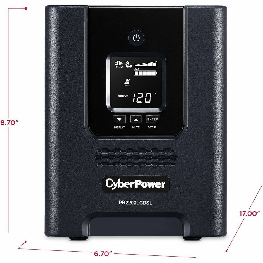 Alternate-Image3 Image for CyberPower PR2200LCDSL Smart App Sinewave UPS Systems