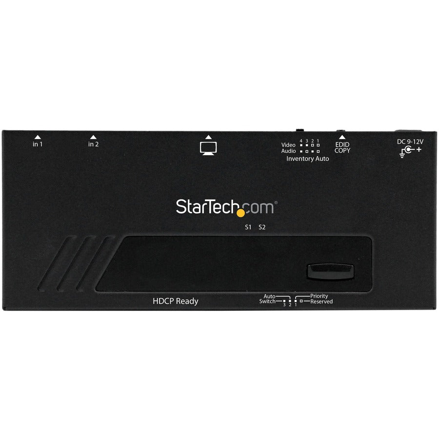 Alternate-Image1 Image for StarTech.com 2 Port HDMI Switch w/ Automatic and Priority Switching - 1080p
