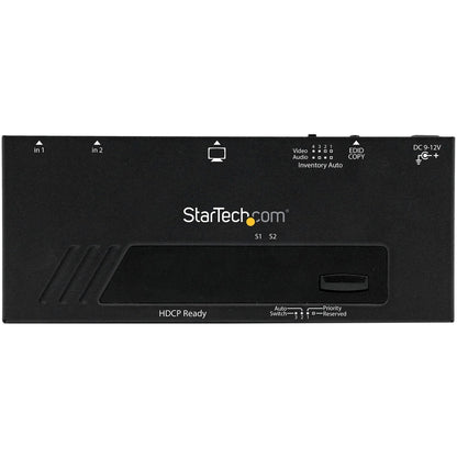 Alternate-Image1 Image for StarTech.com 2 Port HDMI Switch w/ Automatic and Priority Switching - 1080p