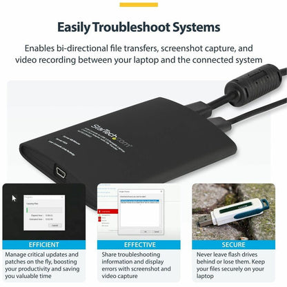 Alternate-Image5 Image for StarTech.com USB Crash Cart Adapter with File Transfer & Video Capture at 1920 x1200 60Hz, TAA
