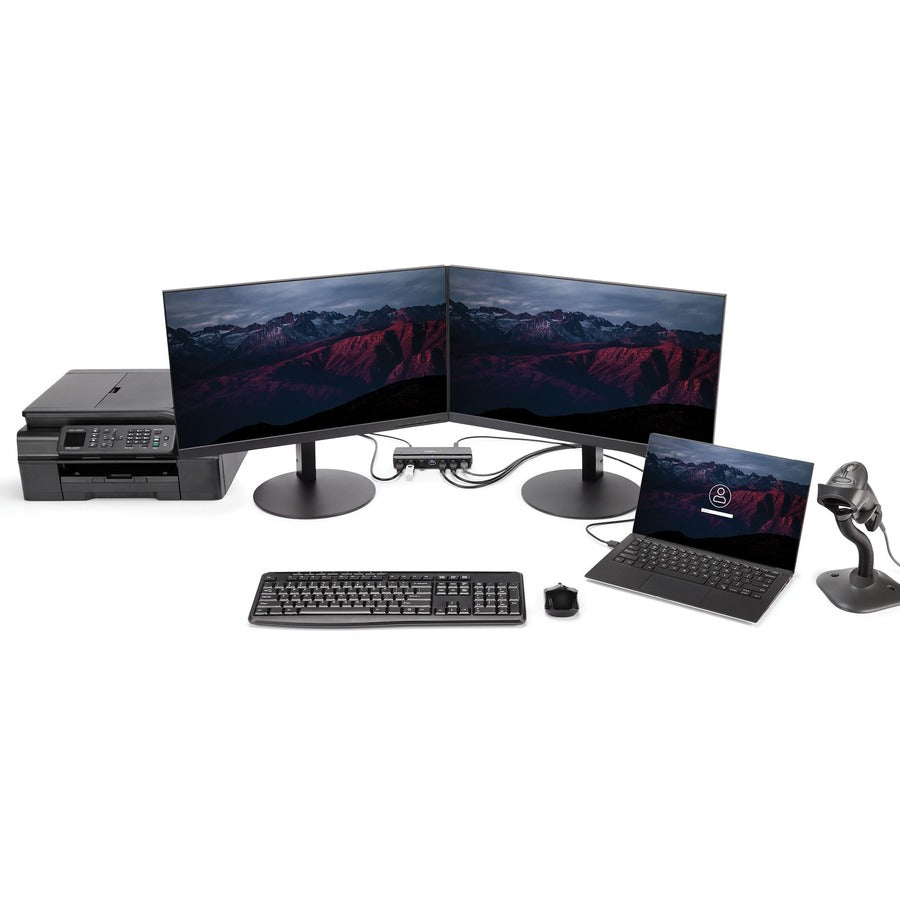 Alternate-Image3 Image for StarTech.com 7 Port SuperSpeed USB 3.0 Hub - 5Gbps - Desktop USB Hub with Power Adapter - Black