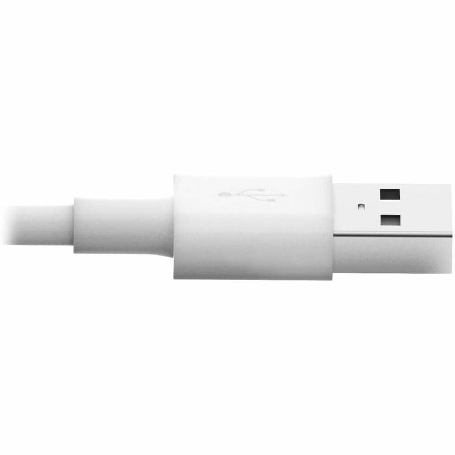Alternate-Image3 Image for Eaton Tripp Lite Series USB-A to Lightning Sync/Charge Cable (M/M) - MFi Certified, White, 3 ft. (0.9 m)